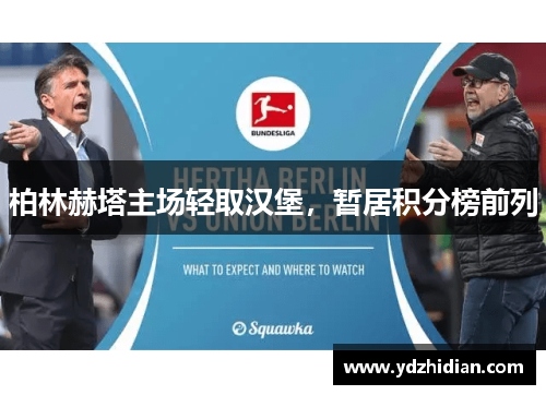 柏林赫塔主场轻取汉堡，暂居积分榜前列