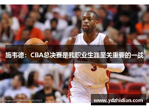 施韦德：CBA总决赛是我职业生涯至关重要的一战